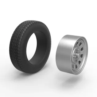 Wheel of New Zealand Ministock car Scale 1:25 - Model thumbnail 10