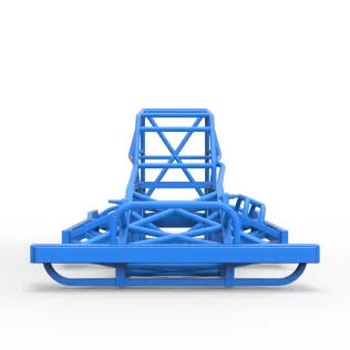 Frame of New Zealand Superstock car Version 4 Scale 1:25 - Model thumbnail 5