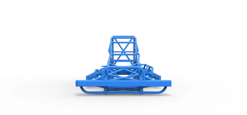 Frame of New Zealand Superstock car Version 4 Scale 1:25 - Model preview 5