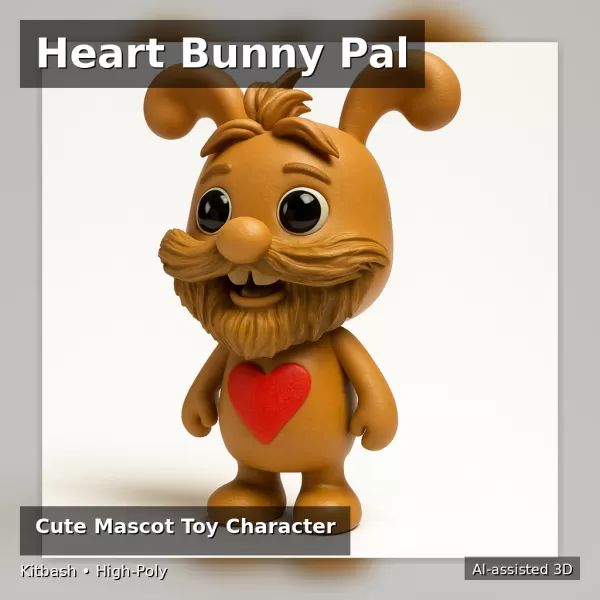 Whimsical Character Pack – Kitbash High-Poly Figure Collection ( - Model preview 12