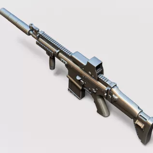 FN SCAR #RoZ - Model thumbnail 5