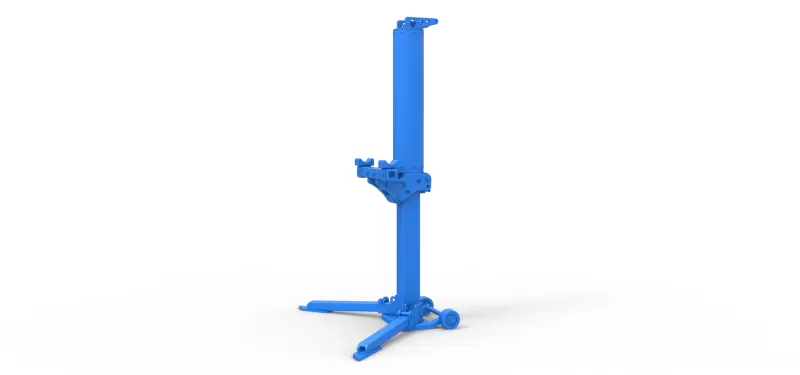 Bumper Jack for race car Scale 1:25 - Model preview 1