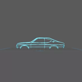 Mazda - RX4 1974 Wall Art