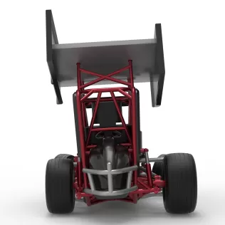 New Zealand Minisprint while turning Scale 1:25 - Model thumbnail 16