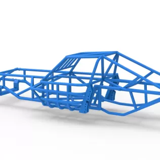 Frame of Super Dirt Late model Scale 1:25 - Model thumbnail 9