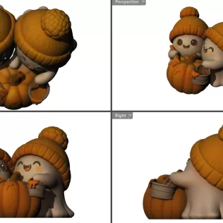 Booooh Family Halloween - Model thumbnail 1