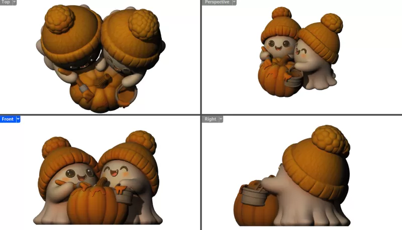 Booooh Family Halloween - Model preview 1