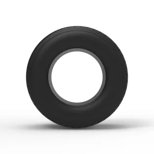 Dirt Sprint racing tire 26 Scale 1:25 - Model thumbnail 5
