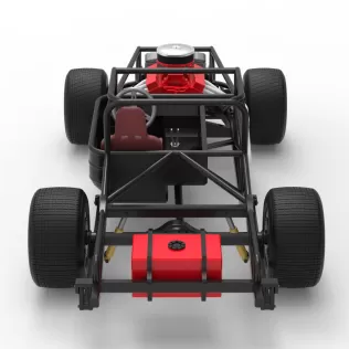 Vintage Semi-Late Model Stock Car Base Scale 1:25 - Model thumbnail 17