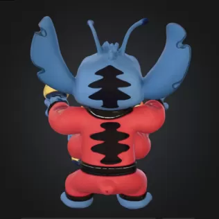 Stitch in Battle Armor
