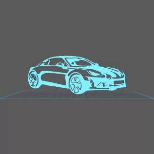 Alpine - A110 Wall Art