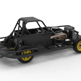 New Zealand Vintage Stock car Base Scale 1:25 - Model thumbnail 17