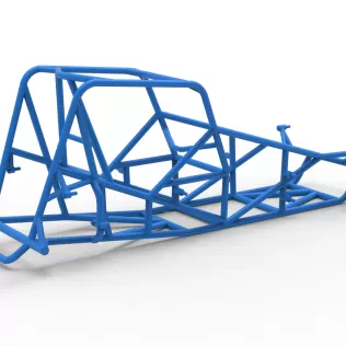 Frame of Silver Crown Car Version 3 Scale 1:25 - Model thumbnail 14
