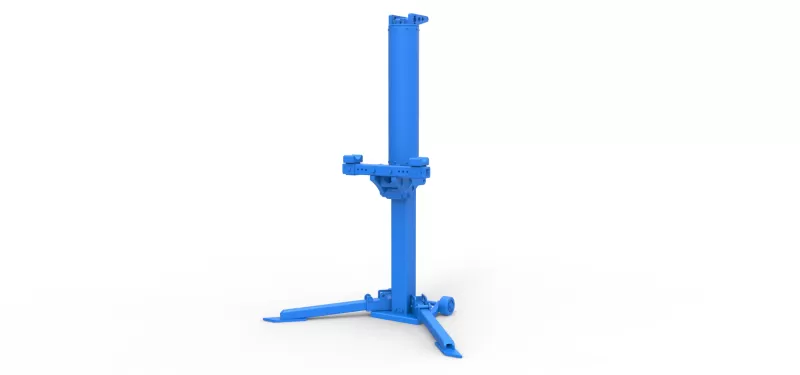 Bumper Jack for race car Scale 1:25 - Model preview 2