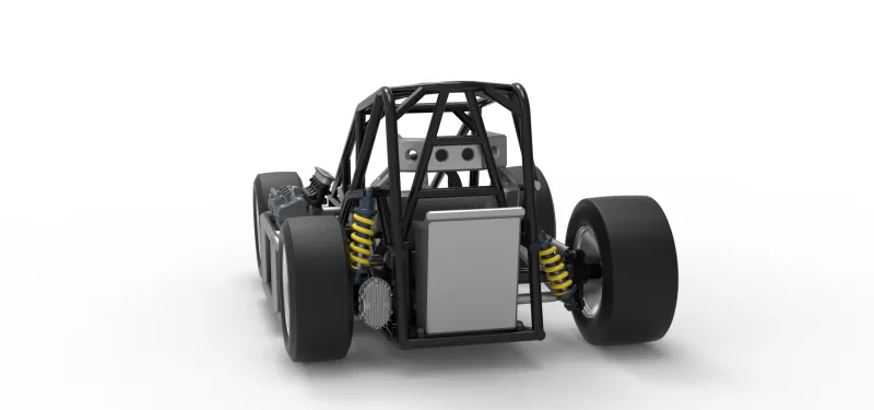 Three Quarter Midget Base Scale 1:25 - Model preview 14