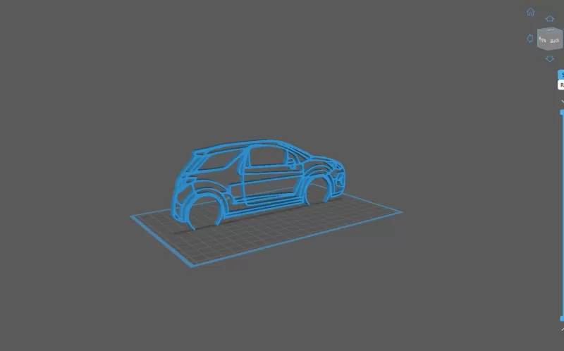 Citroën - DS3 Racing Wall Art - Model preview 1