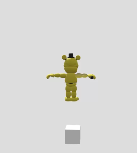 Golden Freddy - Model preview 3