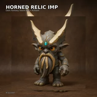 Alien & Fantasy Character Pack (10) — High-Poly Kitbash Bundle - Model thumbnail 6