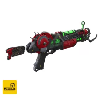 Ray Gun Mark II - CoD - Printable 3d model - STL files - Model thumbnail 9