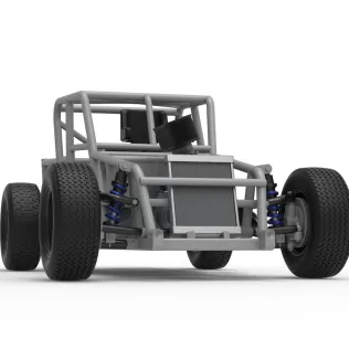 Dwarf car Base Version 2 Scale 1:25 - Model thumbnail 27