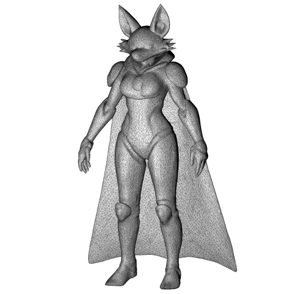 Fablekin Guardians — Character Pack (10 Stylized Heroes) - Model preview 5