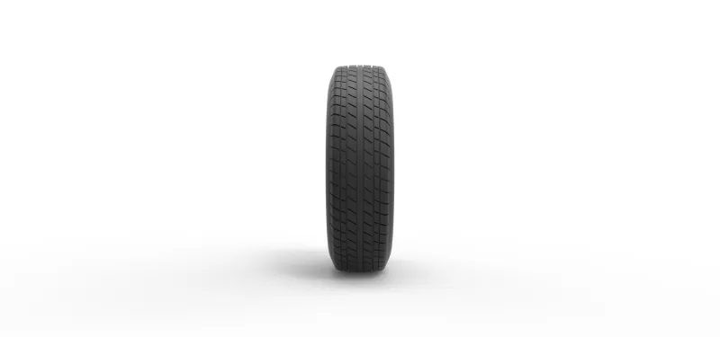 Wheel of New Zealand Ministock car Scale 1:25 - Model preview 4