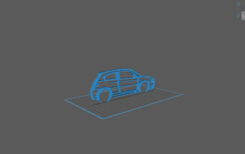 Alfa Romeo - 147 GTA Wall Art - Model preview 1
