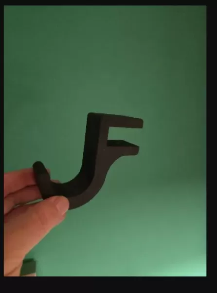 Headphone Hook for Desk - Model preview 6