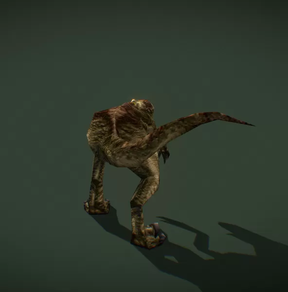 Allosaurus Carnivores - Model preview 3