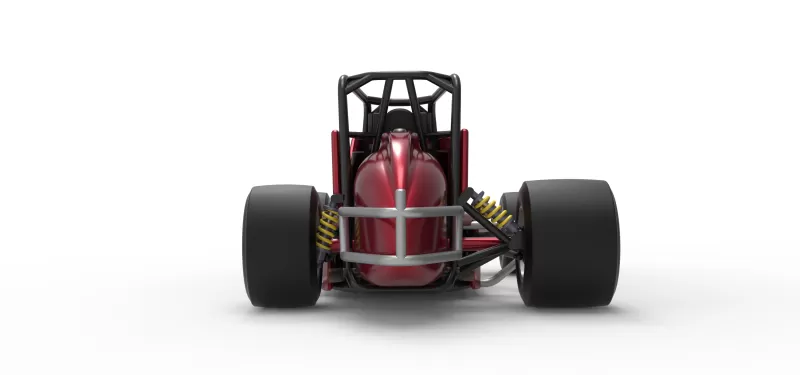 Pavement Silver Crown Car Version 2 Scale 1:25 - Model preview 16
