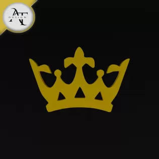 Simple Crown Symbol - 2D Art