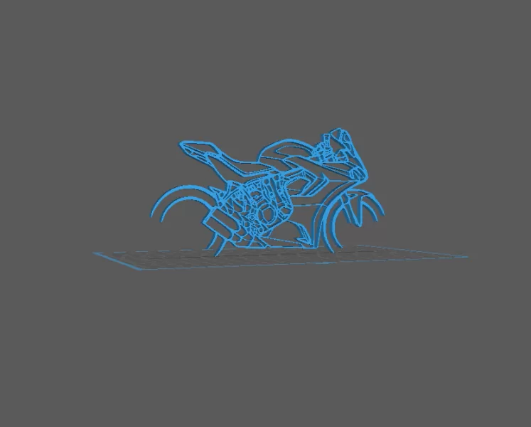 BMW - F 950 Wall Art - Model preview 2