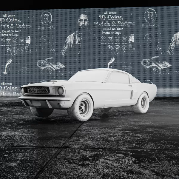 Ford Mustang Fastback 1967 #RoZ - Model preview 1