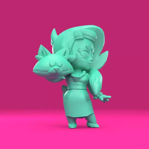 Lola (Original) - Brawl Stars - Model preview 6