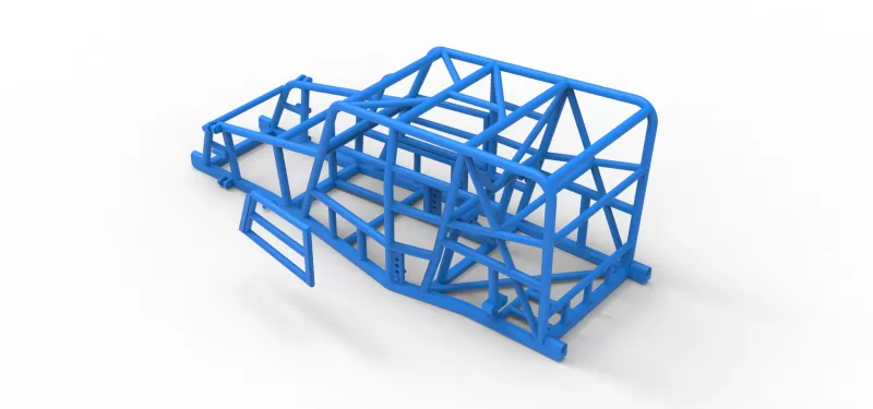 Frame of Dwarf car Scale 1:25 - Model preview 19