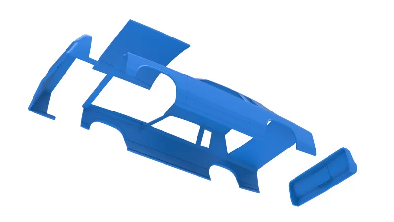 Shell of IMCA Stock car Version 2 Scale 1:25 - Model preview 15