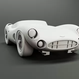Aston Martin DBR - Model thumbnail 1