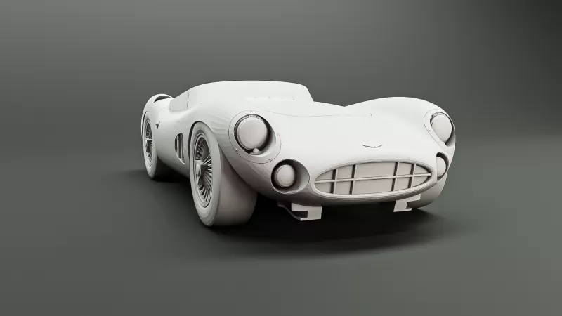 Aston Martin DBR - Model preview 1
