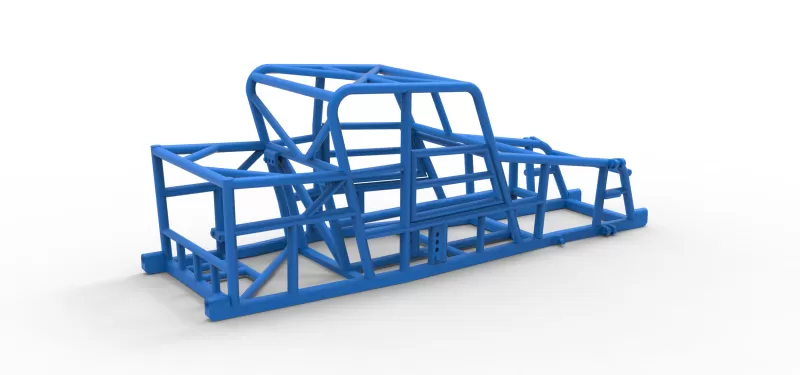 Frame of Dwarf car Version 2 Scale 1:25 - Model preview 13