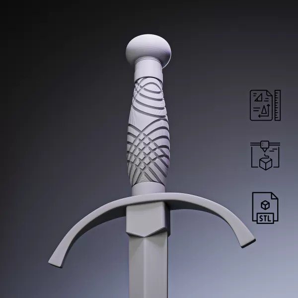 Naval Dirk Dagger #RoZ - Model preview 7