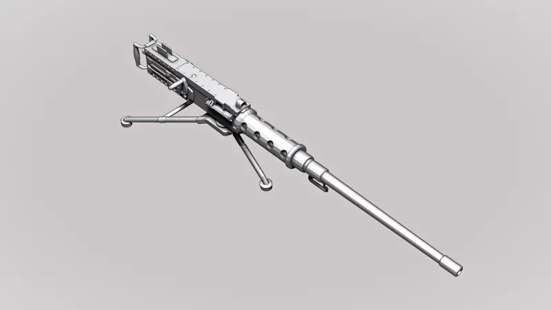 M2 Browning #RoZ - Model preview 5