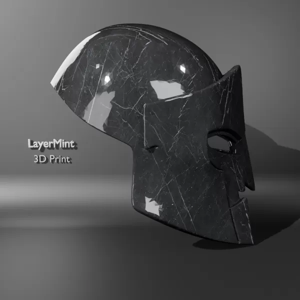 Minimalist Spartan Helmet - Model preview 1