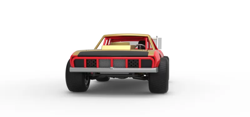 Vintage Semi-Late Model Stock Car Scale 1:25 - Model preview 6