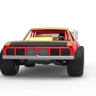 Vintage Semi-Late Model Stock Car Scale 1:25 - Model thumbnail 6