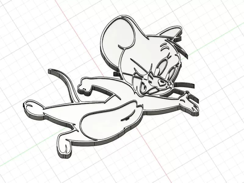Jerry - Tom & Jerry - Model preview 2