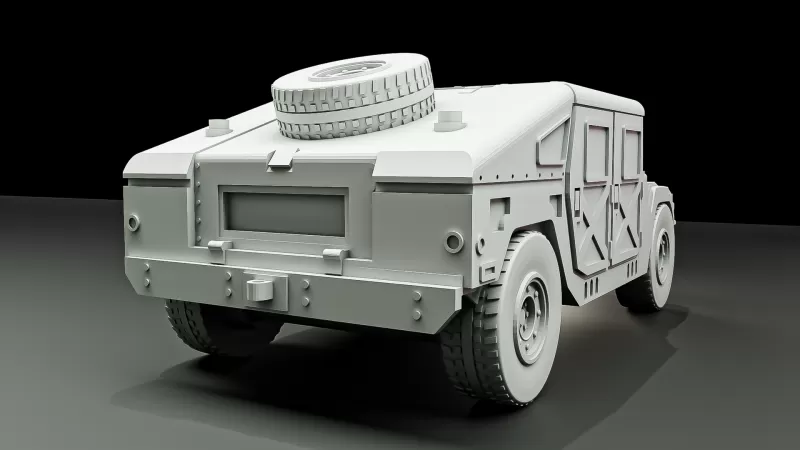 Humvee #RoZ - Model preview 6