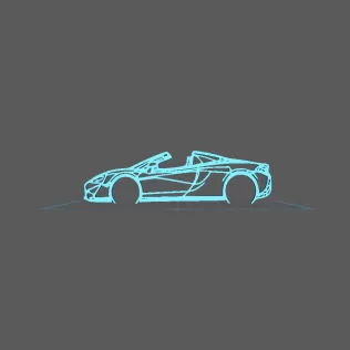 McLaren - 570s Wall Art
