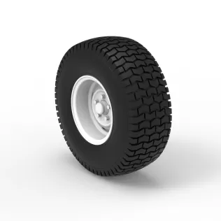 Offroad wheel 42 Scale 1:25 - Model thumbnail 7