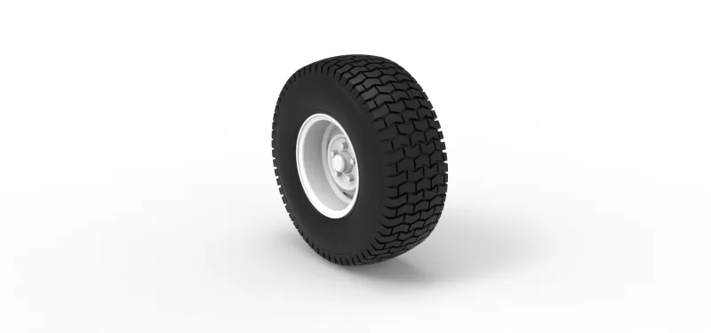 Offroad wheel 42 Scale 1:25 - Model preview 7