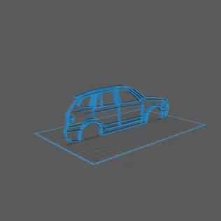 BMW - X3 E81 2004 Wall Art